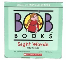 Scholastic Bob Books Sight Words First Grade Stage 2 Emerging Reader Homeschool
