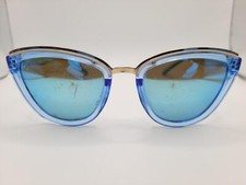 Blenders Cateye Sunglasses - Blue and Silver ...