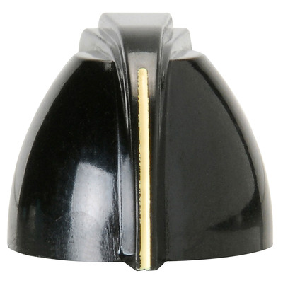 Penn Elcom Z408620 Amplifier Chicken Head Knob Black with Ivory Indicator