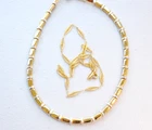Gold Toned   & two tone necklace Jewelry LOT Napier  Trifari AJ29