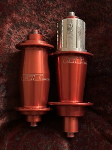 GT Hadley MTB hubs | 8/9 Speed | 32/32h | 100mm/135mm | QR | Red | Vintage | USA