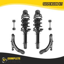 Front Complete Strut Control Arm & Link Kit for 2001-2005 Volkswagen Jetta FWD