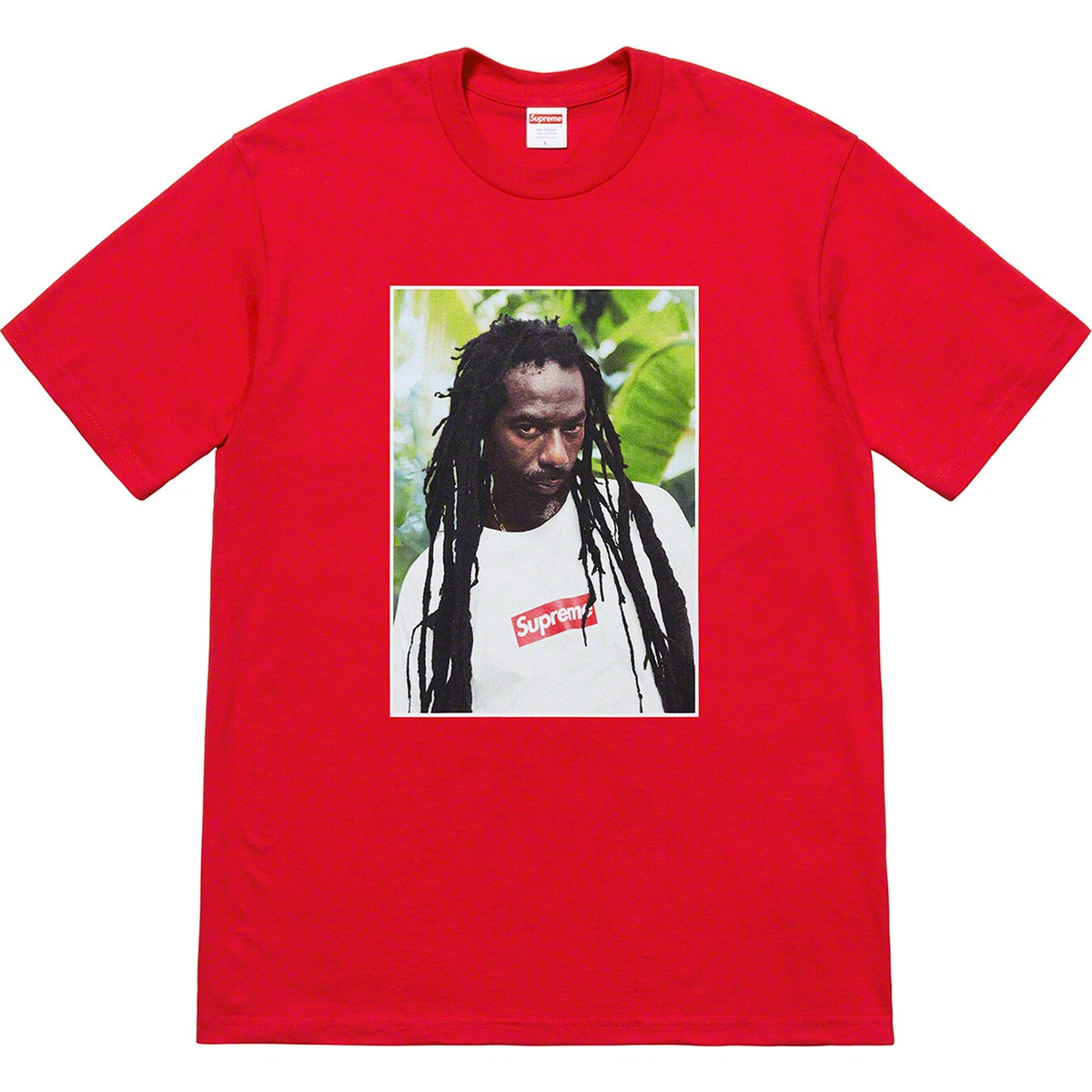 supreme Buju Banton photo tee