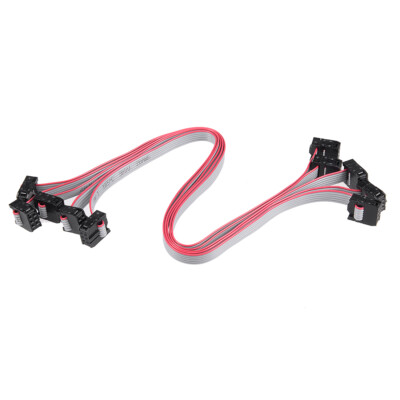 5pcs 11.8'' IDC 6 Pins Connector Flat Ribbon Cable Female Connector ...