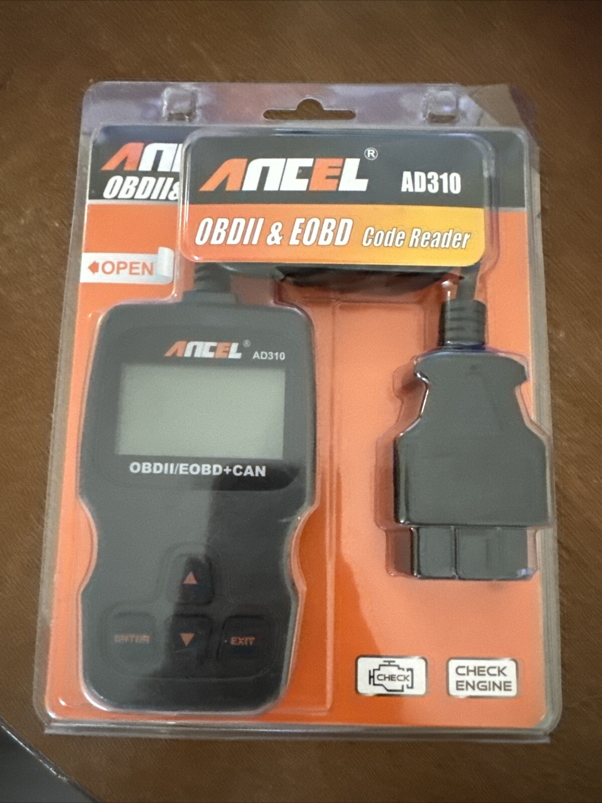 ANCEL AD310 Diagnostic Tool Auto Scanner Universal OBDII  Engine Code Reader / U-image