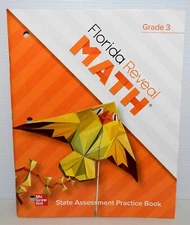 Fl. Reveal Math  Grade 3  State Asses. Practice Book 2023 New
