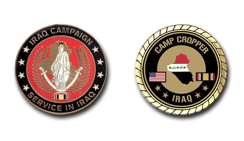 Camp Cropper Iraq Service Challenge Coin | eBay