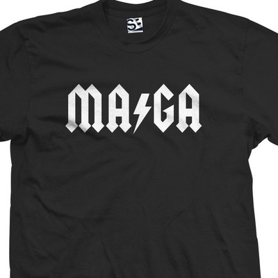 MAGA Rock T-Shirt - 2020 Make America Great Again Trump KAG Tee All ...