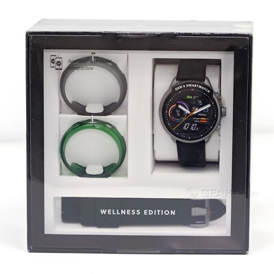 FOSSIL Mens Gen Wellness Edition Smart Watch Set Wear OS Google