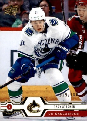 2019-20 Upper Deck Troy Stecher Exclusives #173 019/100