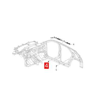 Hot Restraint Side Crash Impact Air Sensor for Chevrolet Trax 2019-2022