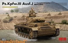 RYEFIELD MODEL RFM RM-5072 1/35 Pz.Kpfw.III Ausf.J with Full Interior Kit
