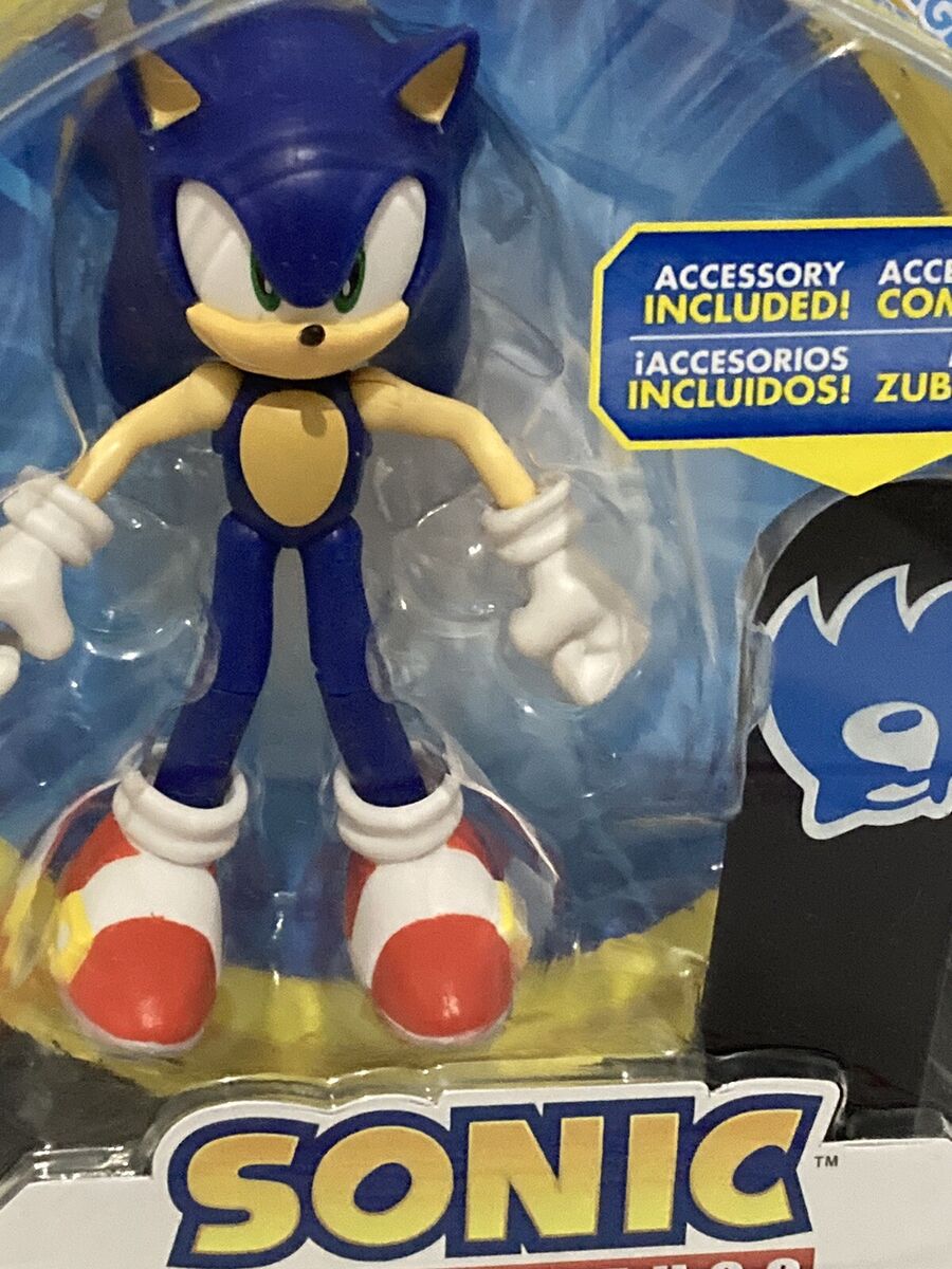 WAVE 2 Jakks Sonic The Hedgehog 4 Sonic Articulation Figure with Snowboard  Sega