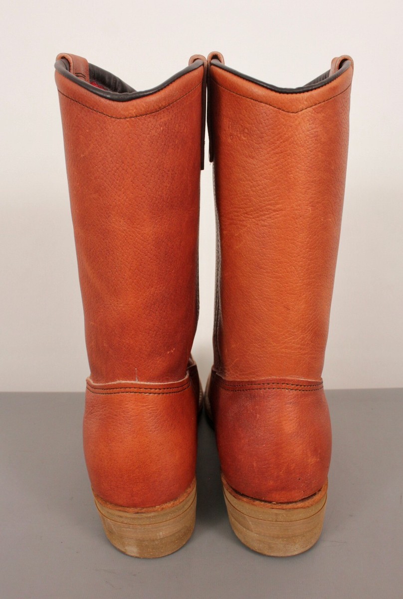 Men's VTG 80s 90s NOS Redwing Pecos Lined Boots Sz 10.5 B