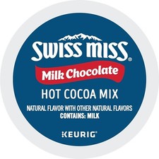 Swiss Miss Milk Chocolate Hot Cocoa 22 count Keurig K cup Pods FREE SHIPPING