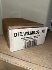 DTC Bath Tub Waste Overflow 39inch Cable Drain In Chrome w/PVC