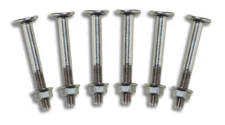 87907 HydroTools Ladder Bolt 3 Step Kit Assembly for Inground Pool Ladders