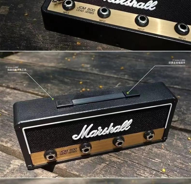 Marshall Amp Key Holder Wall Mounted Jack Rack Key Hanger Retro Guitar