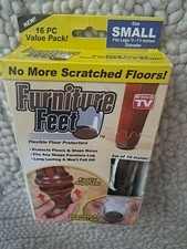 Furniture Feet Flexible Chair Leg Floor Protectors , As seen on TV ,Read Below
