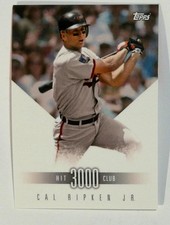 2017 Topps On-Demand 3000 Hit Club #10 Cal Ripken Baltimore Orioles Baseball