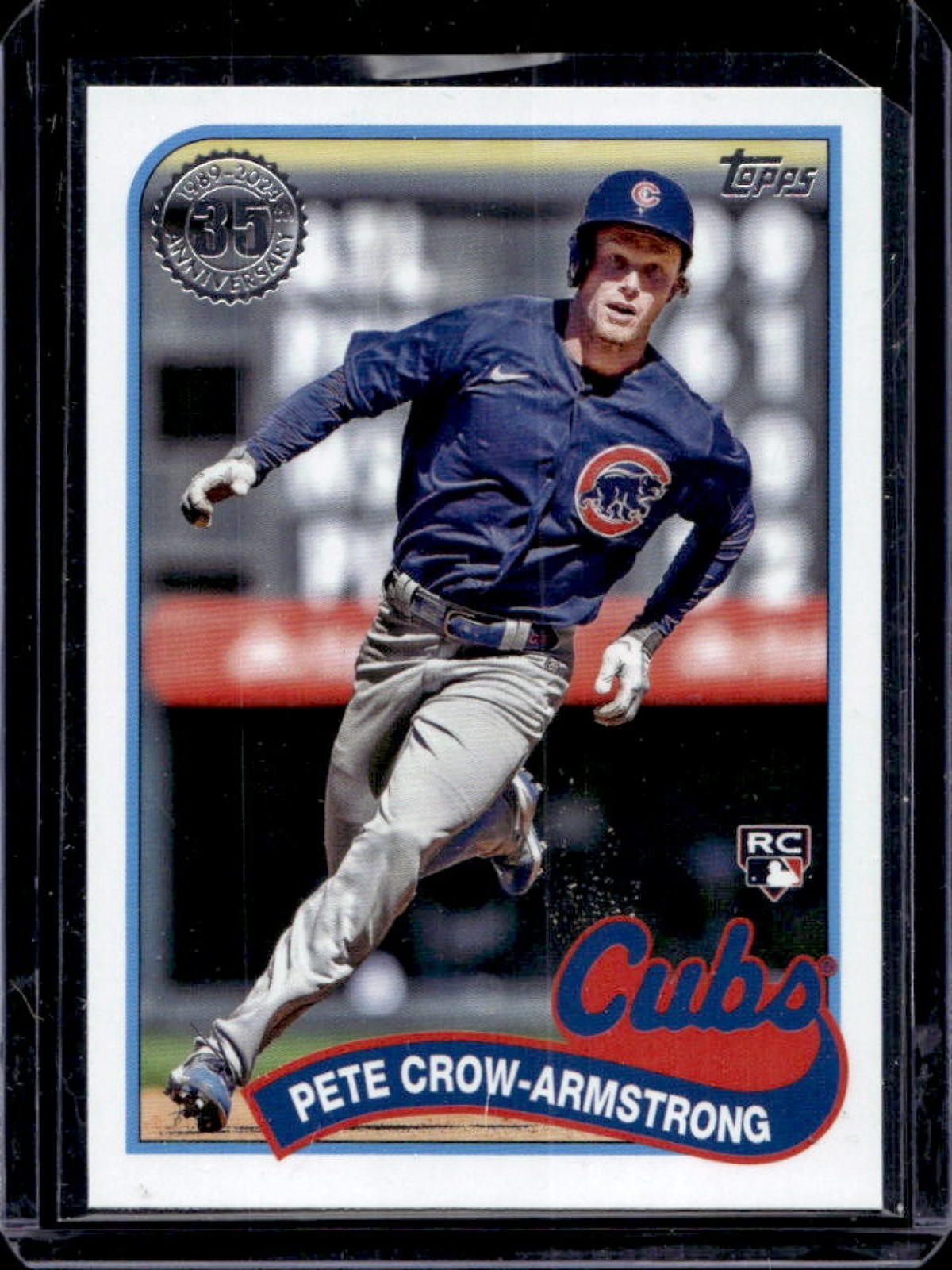 2024 Topps Pete Crow-Armstrong 1989 35th Anniversary Series Two RC #89B2-5