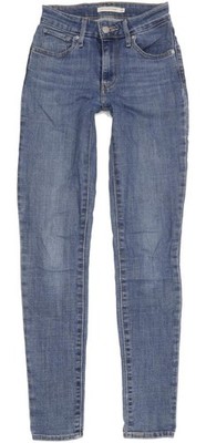 Levi's 721 Damen Jeans blau Skinny Slim Stretch W24 L30 (97118)