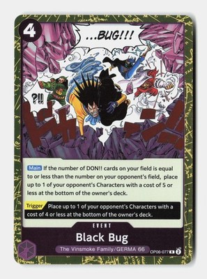 Black Bug R Wings of the Captain OP06-077 NM