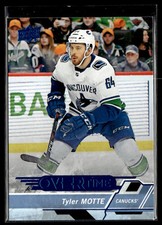 2018-19 Upper Deck Overtime Tyler Motte Vancouver Canucks #144