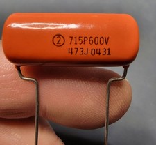 Genuine NOS Sprague Orange Drop Capacitor .047uF 600V