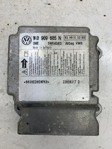 SEAT ALTEA 5P1 Airbag-Steuergerät 5WK43413 1K0909605N 2.00 Petrol 23949175