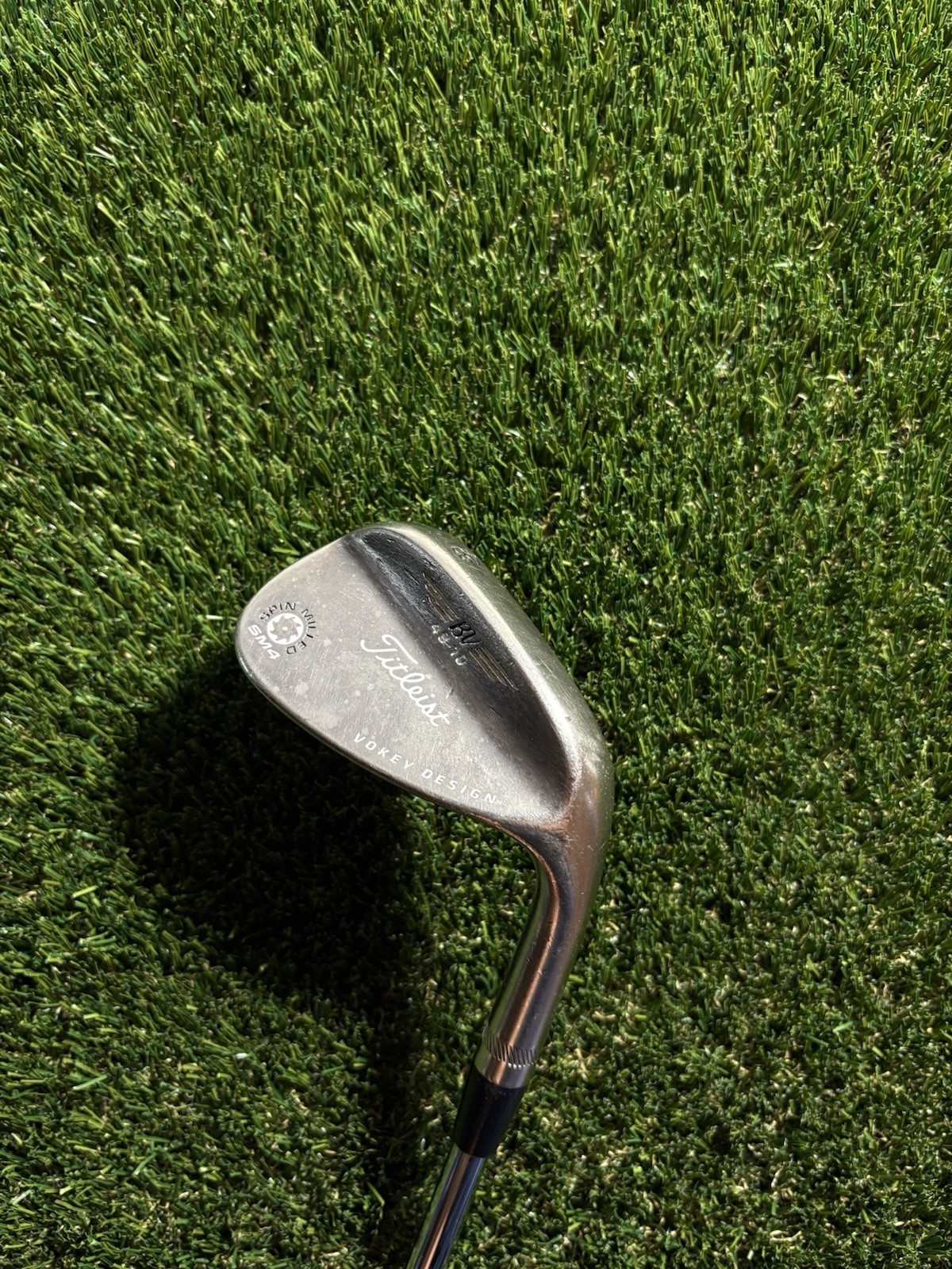 Titleist Vokey SM4 Black Nickel 48-10 48° PW Pitching Wedge Wedge Flex Steel RH