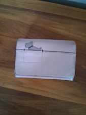 Radley Women's Pale Pink Leather Purse with Dust Bag Good Condition