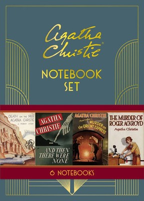Agatha Christie Notebook Set | Chronicle Books | Notizbuch | 160 S. | Englisch