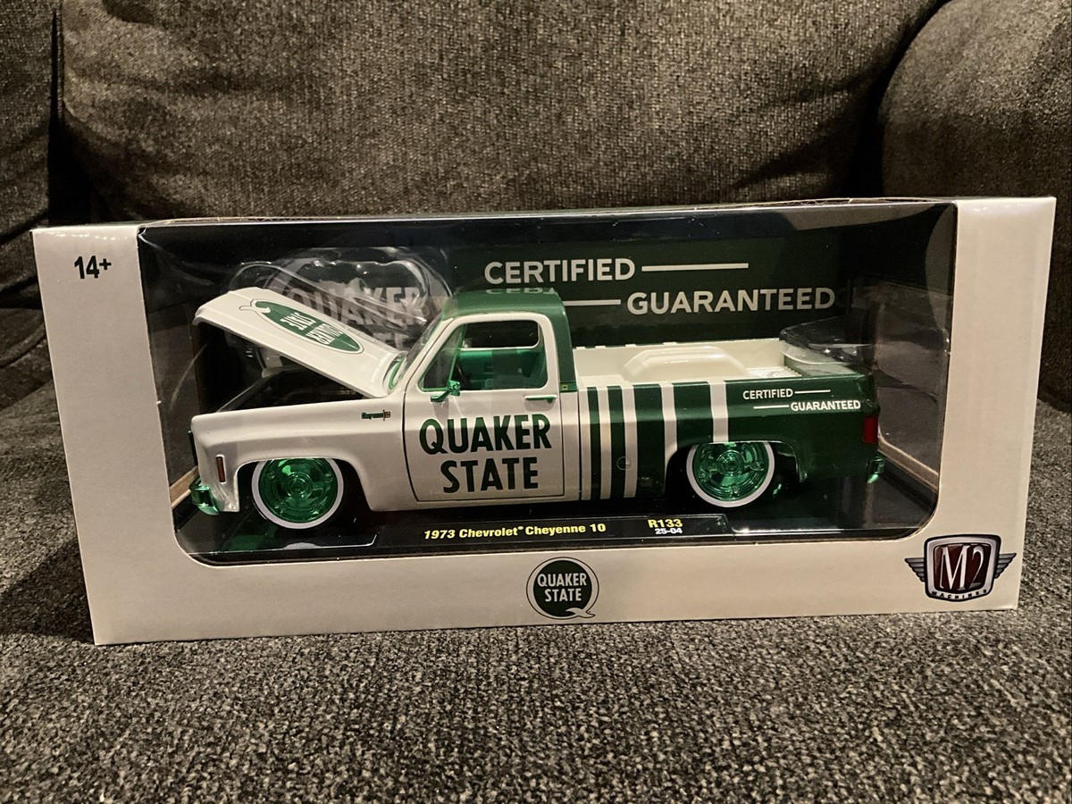 2025 M2 Machines 1973 Chevrolet Cheyenne 10 Quaker State 1/24