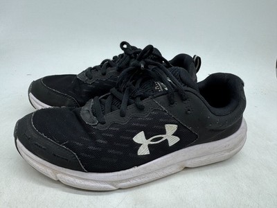 Under Armour Charged Assert 10 Running Sneakers Black Men's Mesh Low Top - 9.5