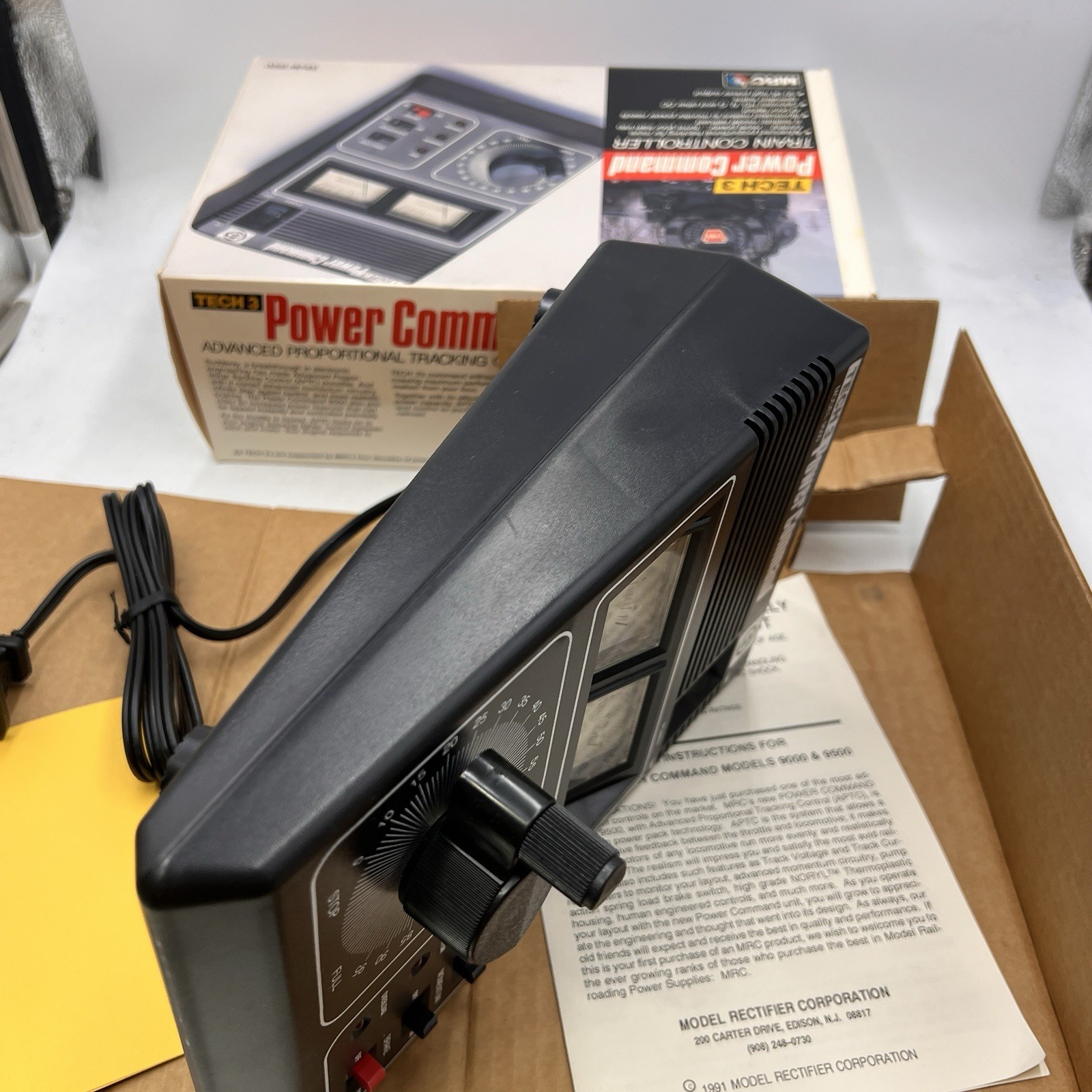 MRC Tech 3 Model 9500 Power Command Train Controller NIB