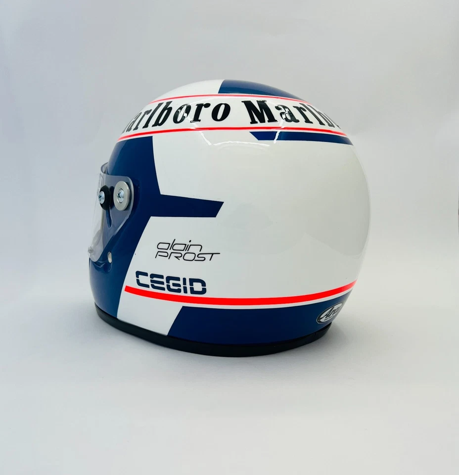 ALAIN PROST 1989 HELMET (FULL SIZE - SCALE 1/1) BRAND NEW - Image 3 of 4