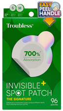 Invisible Pimple Spot Patch - 96 Ultra Thin Acne Patches - Easy Peel - 2 Sizes