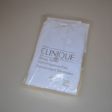 Clinique Beauty Consultant short Sleeved White Lab Coat Uniform Size 16