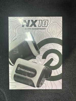 Precision Pro Golf NX10 Slope Black/White GPS/Range Finders Brand New