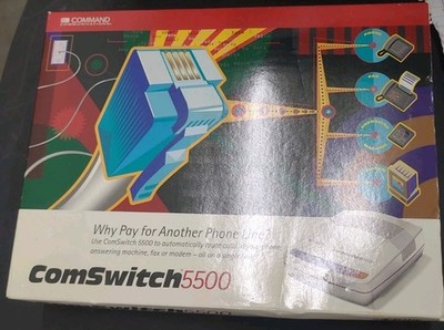Command Communications COMSWITCH 7500 phone line management system & Powersupply