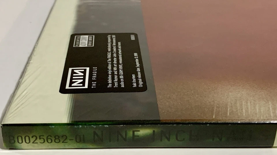 Nine Inch Nails The Fragile Definitive Edition 3LP 180g 12" Vinyl 2017 Nothing Foto 4 de 4