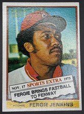 1976 Topps Fergie Jenkins #250T Traded Red Sox