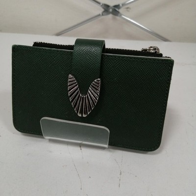TOGA PULLA LEATHER WALLET GRN Used