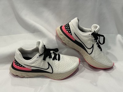 Nike React Infinity Run FK 3 Running Shoes White DH5392-101 Men 7.5 Women 8.5