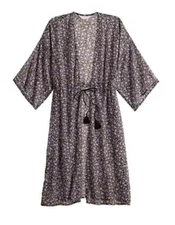 LC Lauren Conrad Women’s Baby Bloom Kimono One Size Floral Lightweight