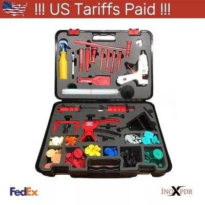 Pdr Set Bag Paintless Dent Correction Set with Sponge 145 Pieces Full Pdr İnox