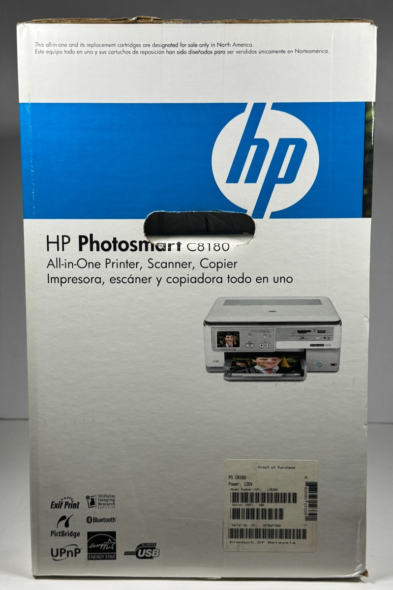 HP Photosmart C8180 All-In-One Inkjet Printer for sale online | eBay