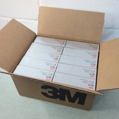 100x 3M 5.25" DS,HD Floppy Disks 1.6MB - Boxed NOS - Brand New Sealed Mint Retro