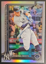 2025 Topps Update Series Aaron Judge Legends Unite Rainbow Foil Card US86